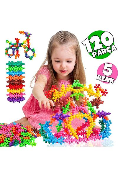 ThinkMaster Master Molecules Educational Creative Molecule Stem Training Compatible 5 Colors 120 Pieces Educational