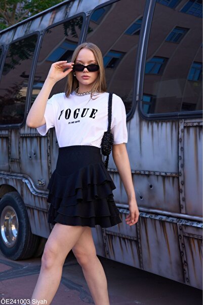 Lupies Women's Short Skirt - Frilly