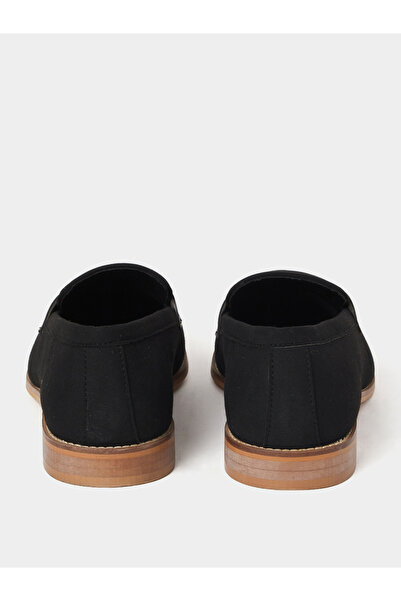Styli Faux Suede Slip On Loafers