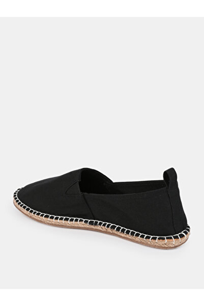 Styli Canvas Espadrille with Contrast Jute Sole