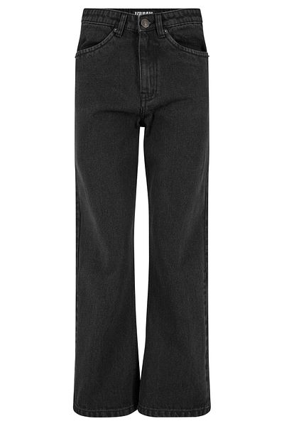 Urban Classics Damen Bayan Kısa Düz Paça Kot Pantolon