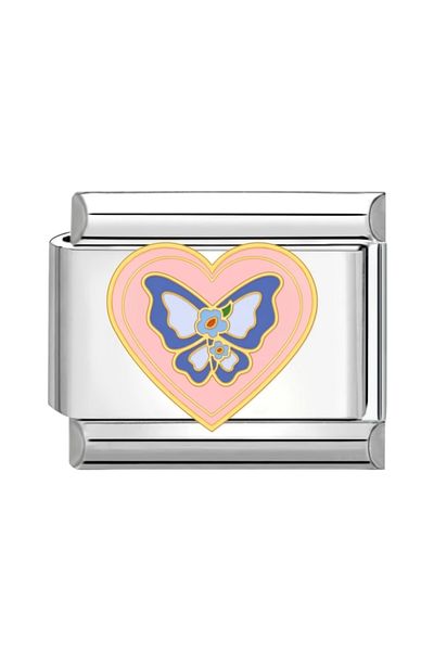RoseCo00 Italian Steel Bracelet Charm