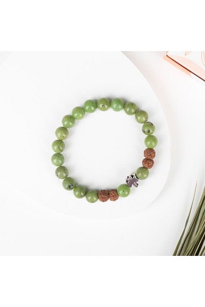 Mitr Canadian Jade Natural Stone Bracelet