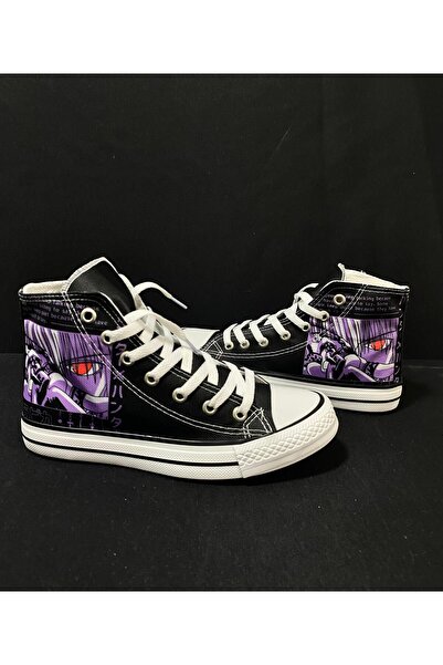 TREND Keten Kumaş Anime Hunter X Hunter : Kurapika Uzun Kanvas Ayakkabı Erkek Sneaker