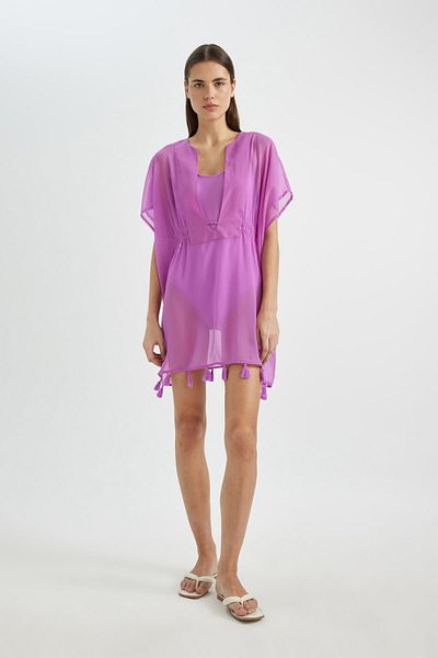 DeFacto Z9958AZ24SM Modell Chiffon-Kimono - Verliebe dich