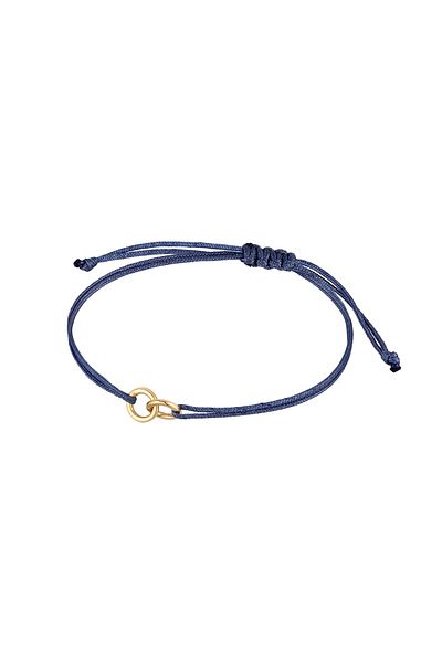 ELLI 925 Silber Geo Minimal Armband - Kreis Design