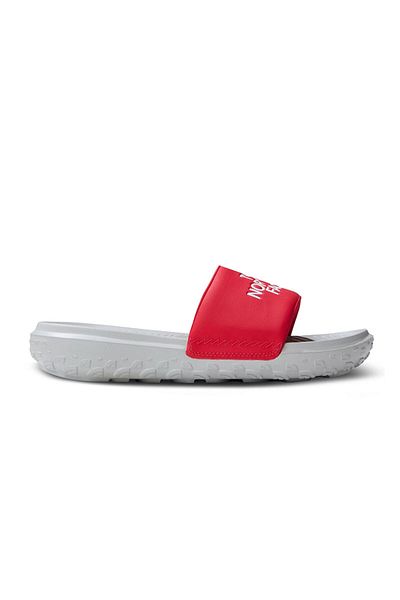 North face slippers red shop