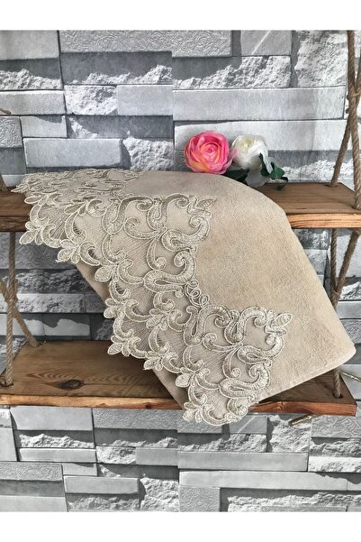 Çeyiz Bahçesi Vale Velvet Towel 50&90