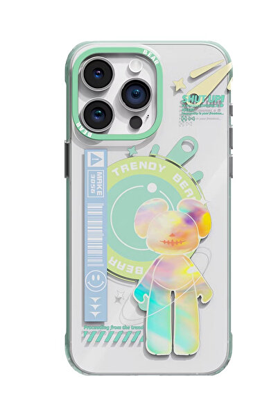 OSG iPhone 15 Pro Max Uyumlu Kılıf Kamera Çerçeve Çıkıntılı Darbe Emici Yapıl...