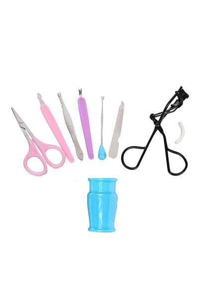 SHAKA 7-Piece Eyelash Curler + Manicure Pedicure Set Rb082