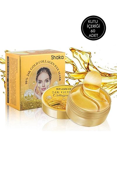SHAKA 24K under Eye Collagen Mask 60 Pieces
