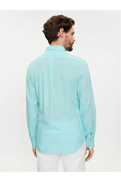 Guess Linen Regular Fit Shirt - F4GH00WG3L0-24