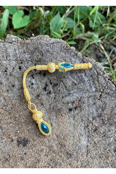 KAZZAZE Ciucuri de piatră turcoaz argintiu aurit