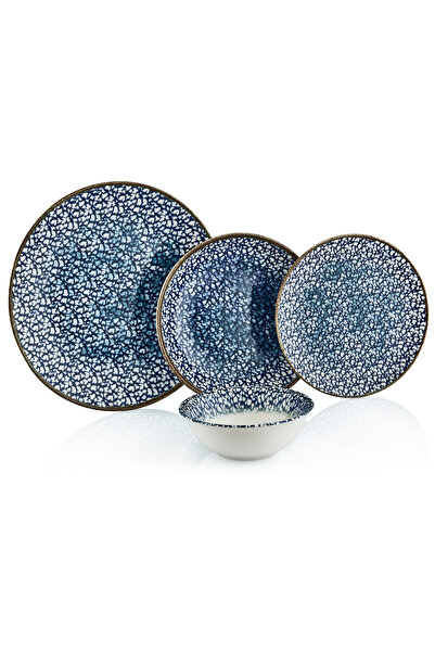 OMS ARIA - 11118 - 24 Parça, Modern, Yenilikçi, Porselen Yemek Takımı