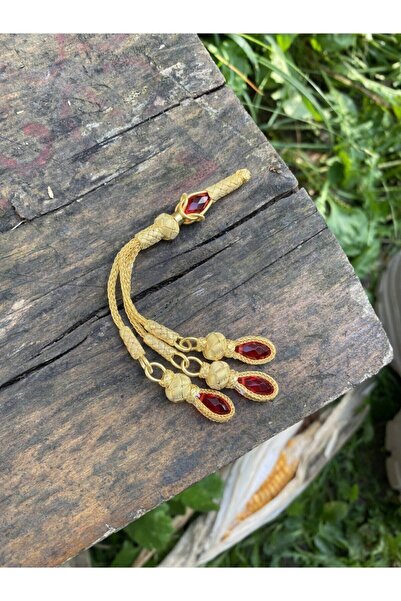 KAZZAZE Strălucire atrăgătoare: argintiu aurit Kazaziye zirconiu piatră tripl...