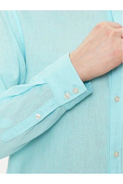 Guess KETEN REGULAR FIT GÖMLEK F4GH00WG3L0-24