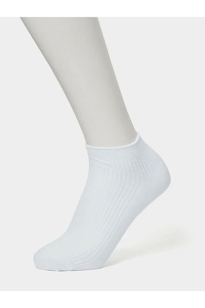 Styli Pack of 4 -Ribbed Ankle Length Socks