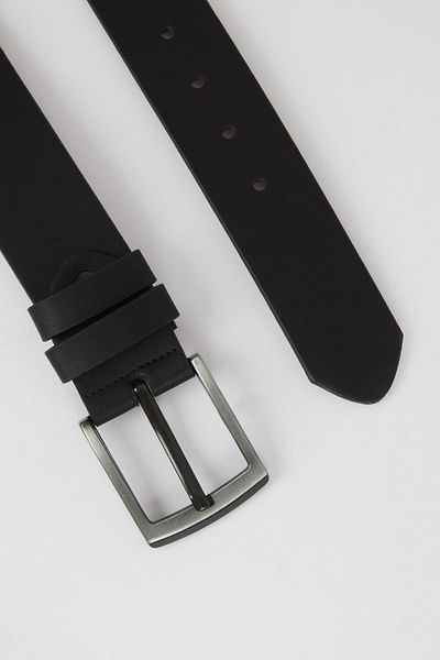 DeFacto Men's Faux Leather Rectangular Belt - X3808azns
