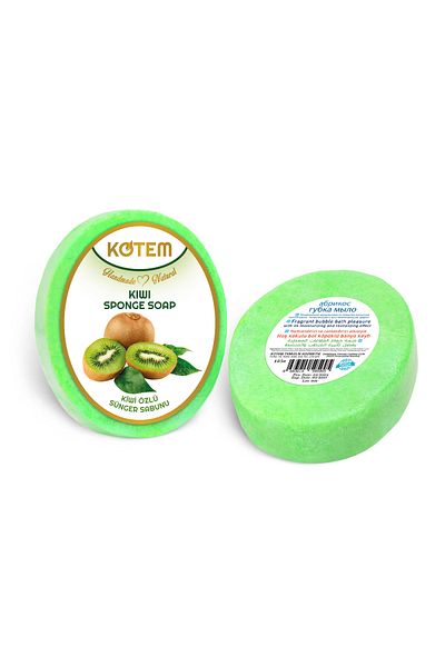 paksa Natural Peeling Effect and Kiwi Extract 125 Gr Sponge Shower Soap