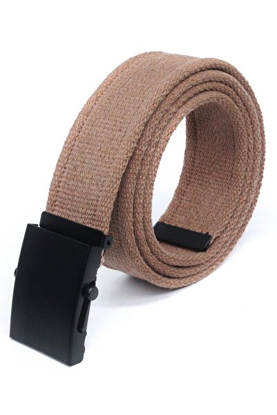 Pino44 Curea neagră cu coloană unisex - 100% bumbac Mom Jean și pantaloni din...