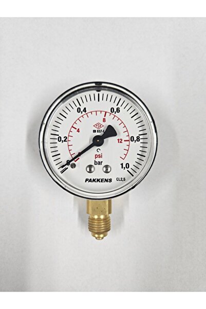 Pakkens ÇAP 63 ALTTAN 1 BAR KURU MANOMETRE - PAKKENS