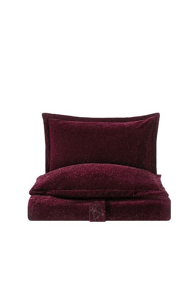 Puffy Evans Double Plum Bedspread Set
