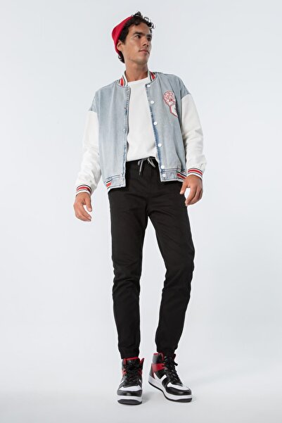 DeFacto Gabardine Jogger Pants - Lace-up, S1589az22au