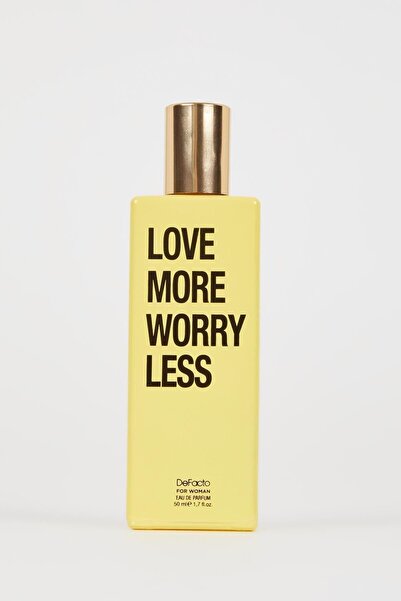 DeFacto Kadın Love More Worry Less Aromatik 50 ml Parfüm B0174axnsyl18