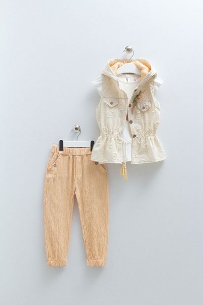 mj baby 3-piece summer girl set