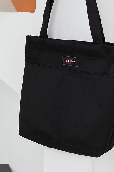 MUBO Black Women's 3-Compartment Shoulder Bag