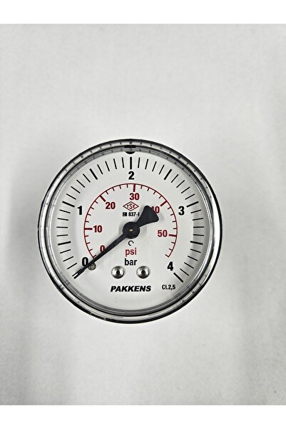 Pakkens ÇAP 63 ARKADAN 4 BAR KURU MANOMETRE - PAKKENS