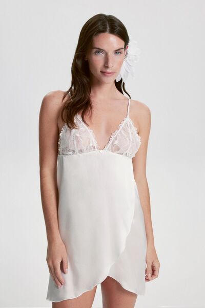 House of Silk İpek Rita Babydoll Beyaz