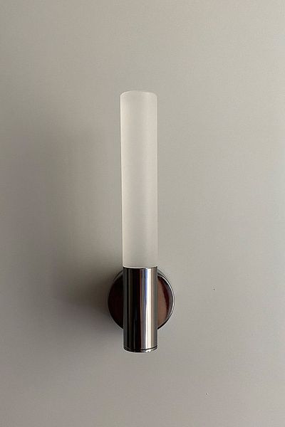 Fivorno Aydınlatma Blur Model Single Platinum Color Coated LED Sconce