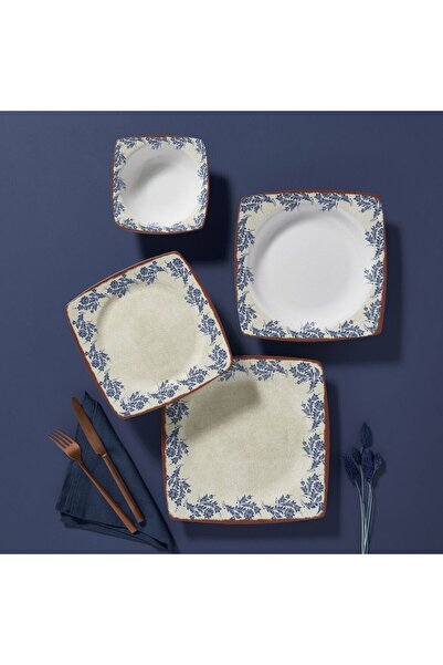 Güral Porselen GÜRAL PORSELEN CAROLINE 24 PARÇA 6 KİŞİLİK YEMEK TAKIMI - 1572