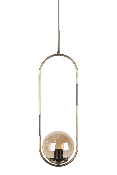 Fivorno Aydınlatma Bubble Lamp Eskitme Renk Kaplamalı Renkli Camlı Sarkıt