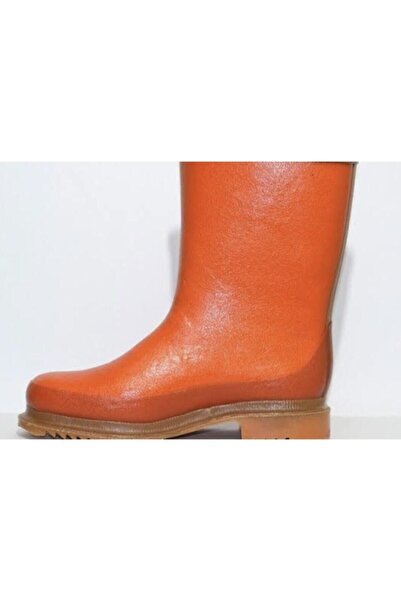 Derbey Erkek Derby Kısa Turuncu Çizme