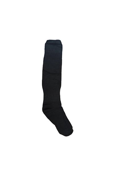 K18 Waiter Boy Kids Football Leggings Socks Black (36-39)