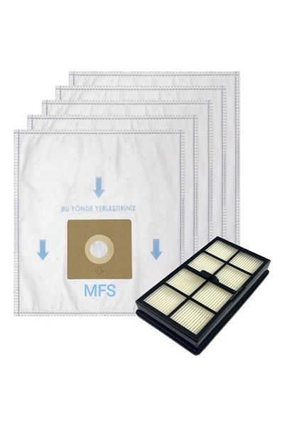 MFS Stilevs Polo Compatible 5 Pieces Dust and Hepa Filter Set