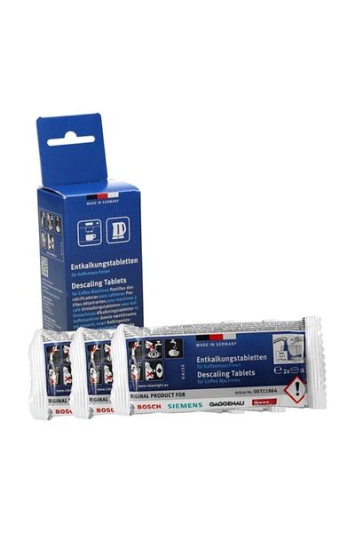 Siemens Descaling Tablet for Coffee Espresso Machines 6 Pieces