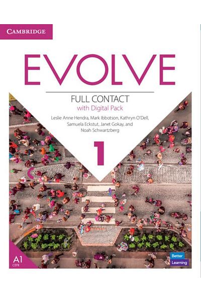 Cambridge University Press Evolve 1 Full Contact with Digital Pack