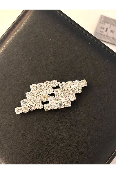 ODDA TASARIM ATÖLYESİ Crystal Stone Ladder Patterned Abiyr Agraf