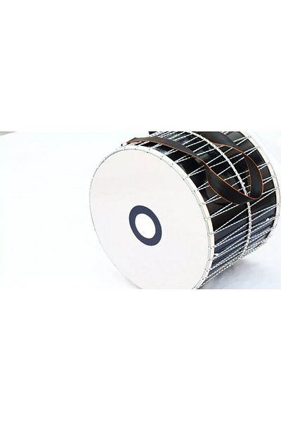 Unosell Hanging Drum Plastic Skin 51 Cm, 20" Percussion Drum Drum Dhol Tupan
