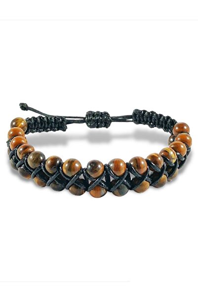 pkgift Kaplangözü Taşı Örgü Bileklik