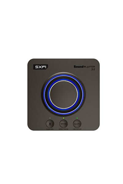 CREATIVE Sound Blaster X4 - 7.1 Surround,optik- Hi-res- Amp Ses Kartı - Super...