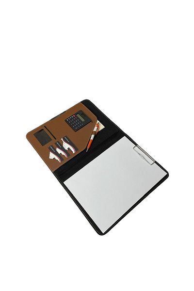 Eren Ofis A4 Thermo Leather Secretarial - With Covered Calculator and Card Holder Compartment