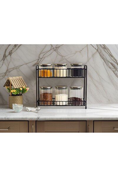 Omekan Mutfak Rafı Masaüstü Düzenleyici Çok Amaçli DüzenleyiciTezgah Üstü Raf Metala