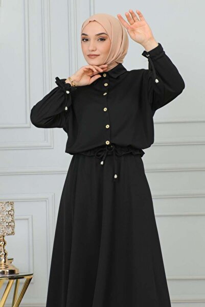 Genel Markalar Bağcıklı Tesettür Takım