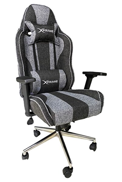 OFİSEL Xprime Alpha Fab1 Kumaş Oyuncu Koltuğu Gri