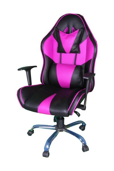 OFİSEL Yeni Nesil Oyuncu Koltuğu Pembe 2555p
