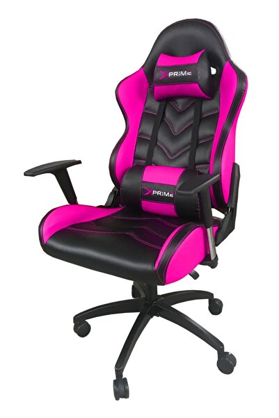 OFİSEL Xprime One Oyuncu Koltuğu Pembe 7555p